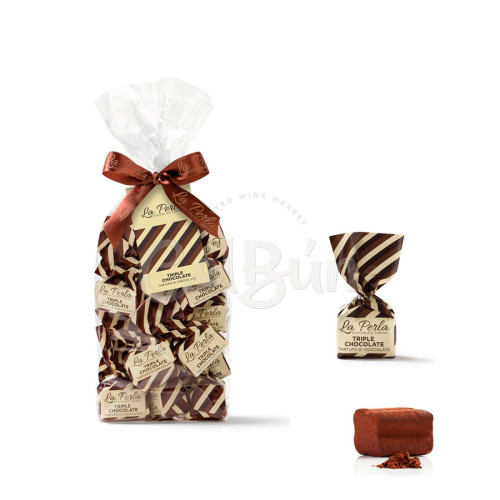 Triple Chocolate - Tartufo con Nocciola (27%) - 200 g